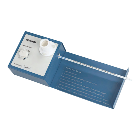 Omega MPS11 User Manual