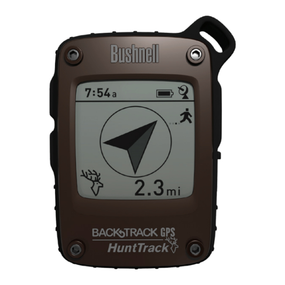 Bushnell Back Track 360500 Manuals