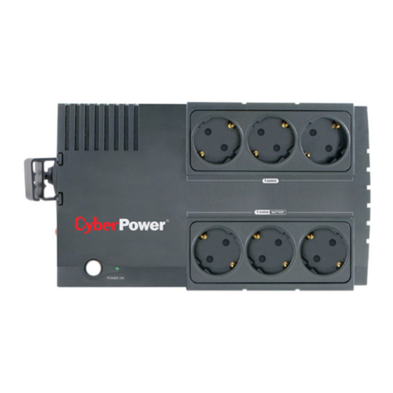 CyberPower BR450E User Manual