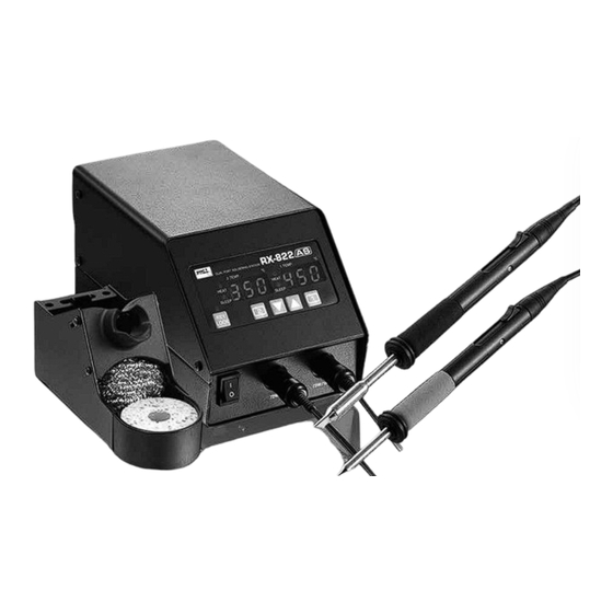 Goot RX-822AS Operation Manual