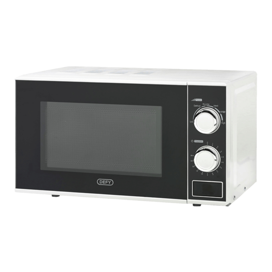 defy grill microwave reset