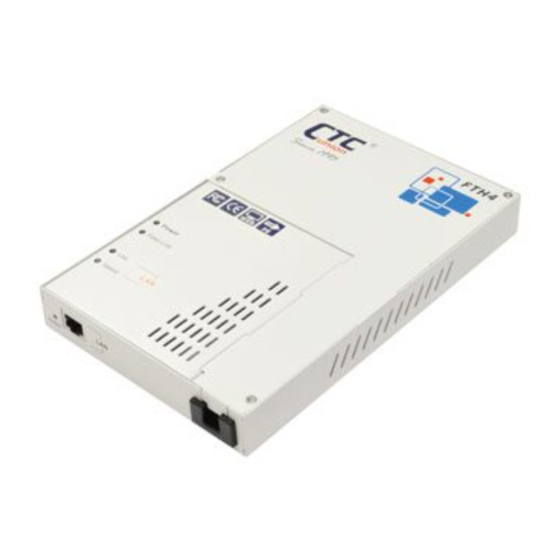 CTC UNION FTH4-1000MS USER MANUAL Pdf Download | ManualsLib