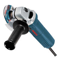 Bosch 1375A Grinder Angle 4 1 2 Small 6 Amp Manuals ManualsLib