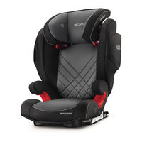 RECARO Monza Nova 2 Seatfix Instructions For Installation And Use Manual