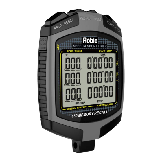 Robic stopwatch instructions new arrivals