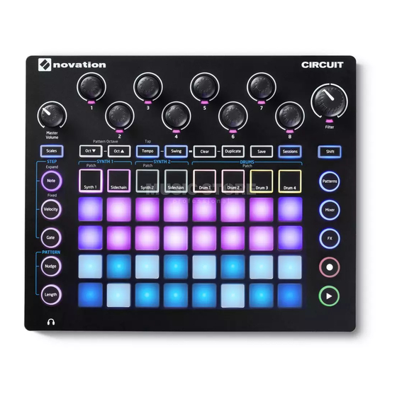 Novation Circuit Getting Started Manual