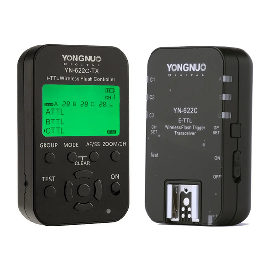 Yongnuo YN622C-TX E-TTL User Manual