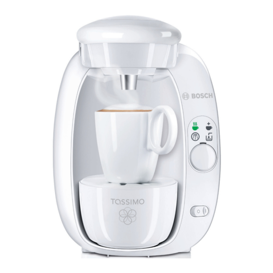 TASSIMO TAS 20XX INSTRUCTION MANUAL Pdf Download ManualsLib