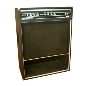 acoustic 136 bass amp