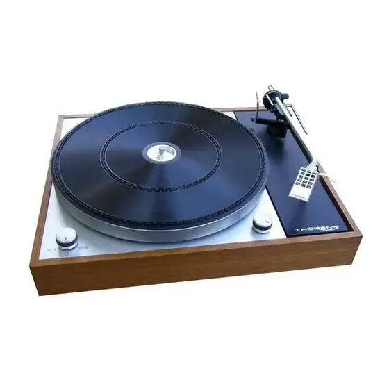 Thorens td 180 схема