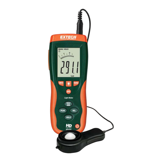 Extech Instruments HD400 User Manual