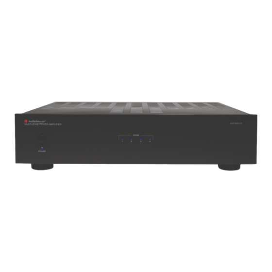 AudioSource AMP800VS Owner's Manual