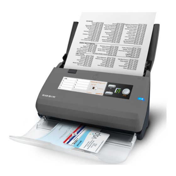 Ambir ImageScan Pro 800ix series Installation And Setup Manual