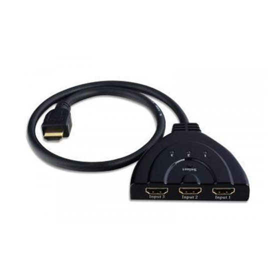 Techly IDATA HDMI-3BI User Manual