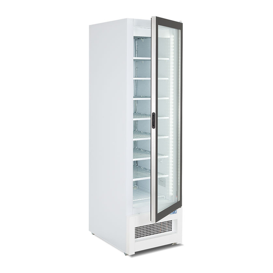 Marin 340 Food Display Freezer Manuals