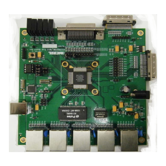 Micrel KSZ8895ML User Manual