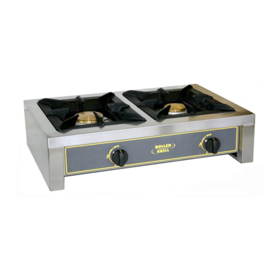 Roller Grill GAR 7 Instructions For Use And Installation