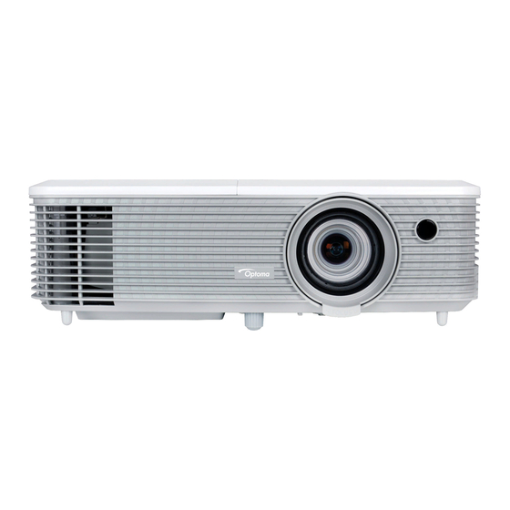 Optoma E400 Instructions Manual