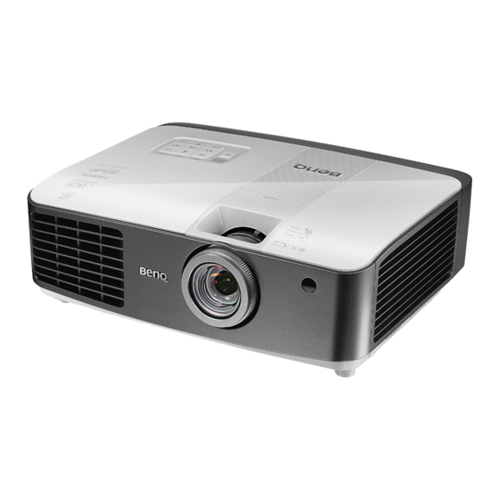 BenQ W1400 User Manual