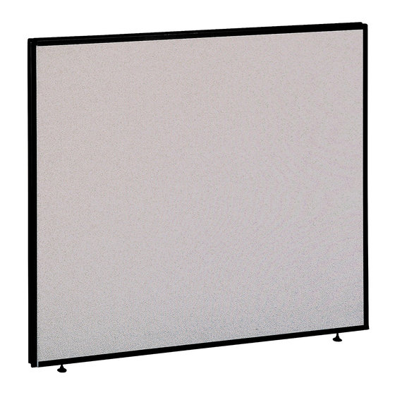 Bush Business Furniture PROPANEL Assembly Instructions Manual