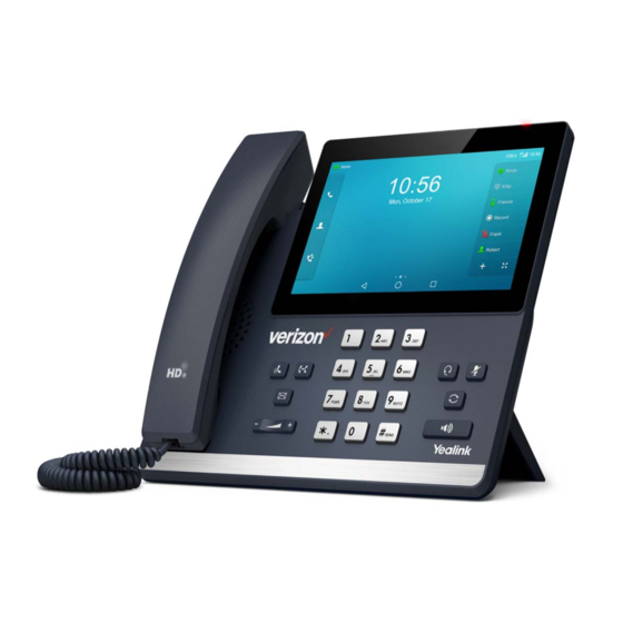 Yealink T67-LTE Quick Start Manual