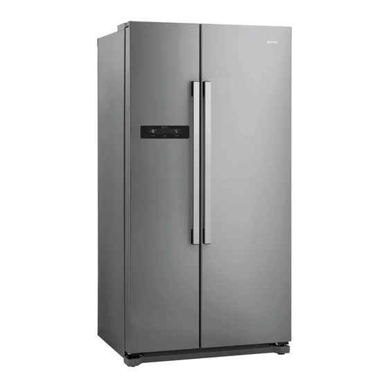 Gorenje NRS9182BX Instructions For Use Manual
