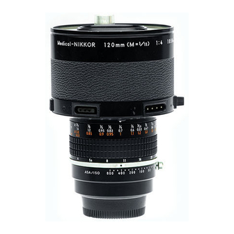Nikon Medical-Nikkor 120mm f/4 IF Instruction Manual