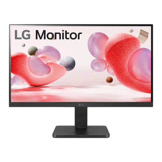 LG 22MR410 Quick Setup Manual