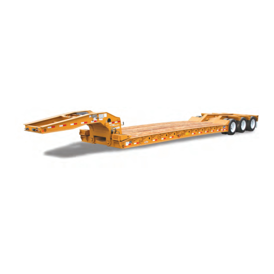 Eager Beaver 65-100 TON GSL LOWBOYS Manuals