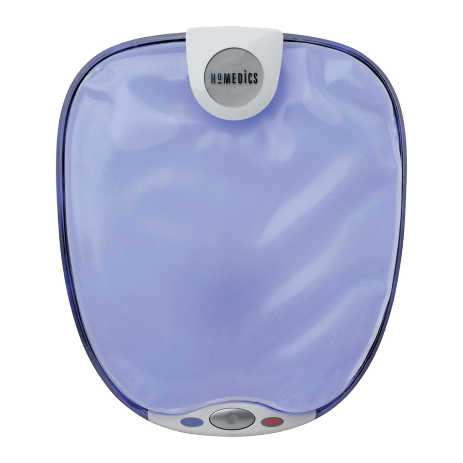Homedics Float FM-H2O Manual