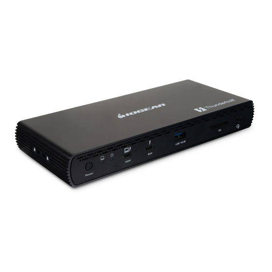 IOGear Quantum Thunderbolt 5 Pro Manuals