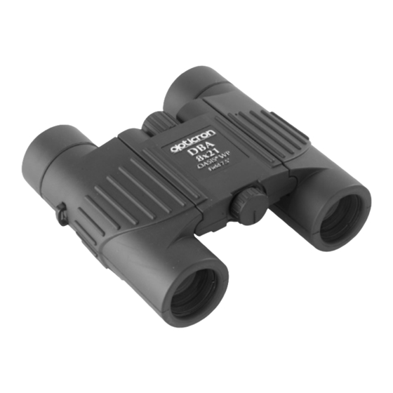 Opticron DBA Oasis 8x21 User Instruction