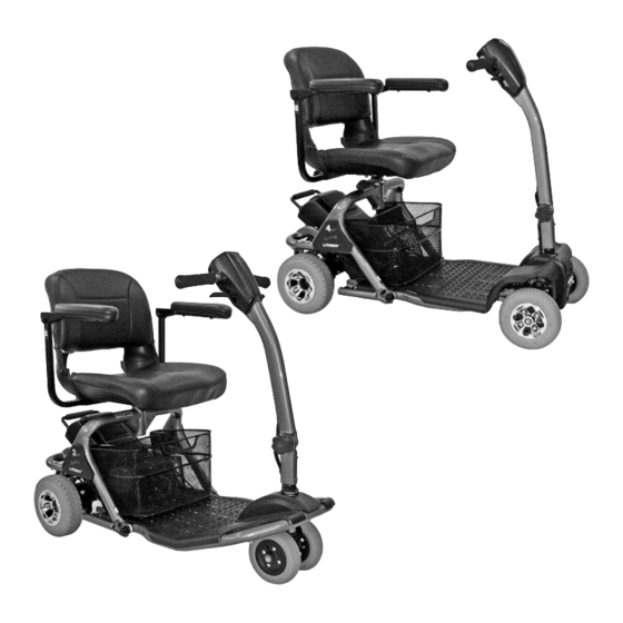 ELECTRIC MOBILITY EURO LITEWAY 3 PLUS OWNERS MANUAL & SERVICE RECORD