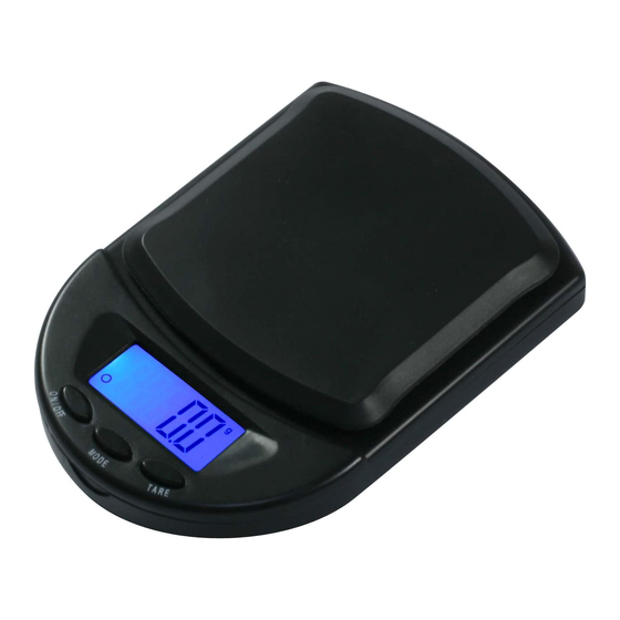 AWS - 70 Gram Digital Scale - Black