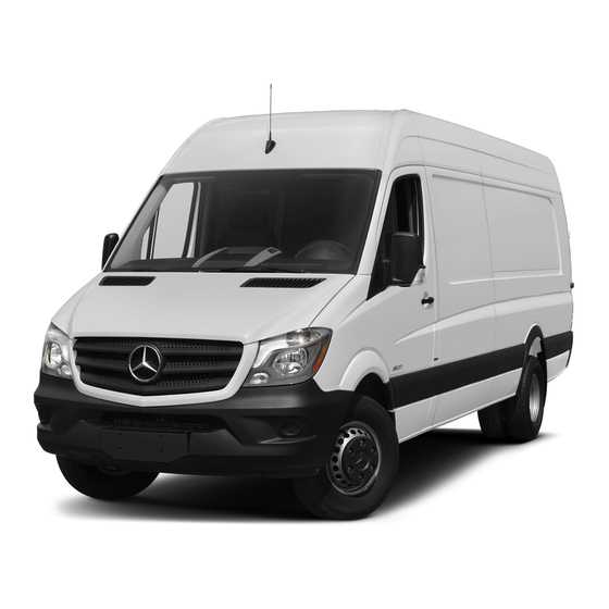 MERCEDES-BENZ 2016 SPRINTER OPERATOR'S MANUAL Pdf Download | ManualsLib