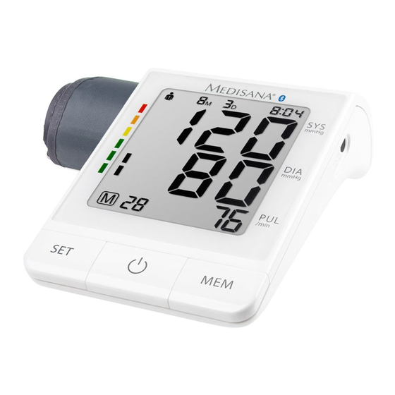 pad Tegen de wil huis Blood Pressure Monitor - Medisana BU 530 Instruction Manual [Page 2] |  ManualsLib