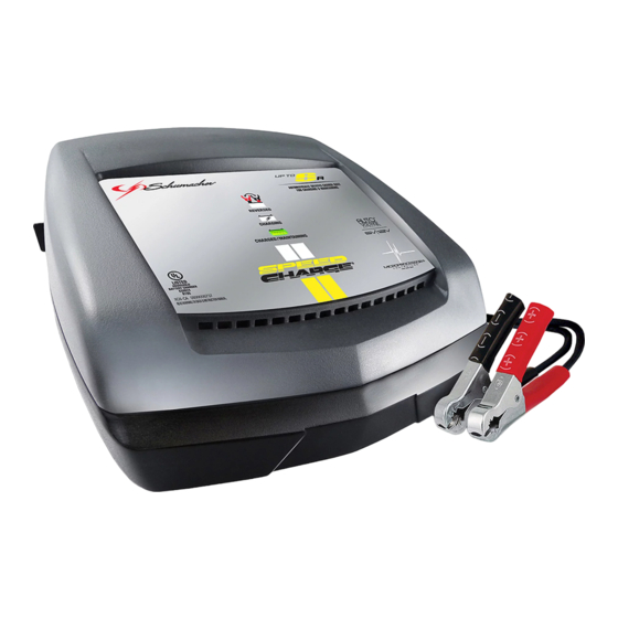 SCHUMACHER ELECTRIC XC6CA OWNER'S MANUAL Pdf Download ManualsLib