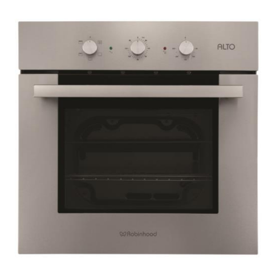 ROBINHOOD OBAC605M57SS INSTALLATION AND OPERATING INSTRUCTIONS MANUAL