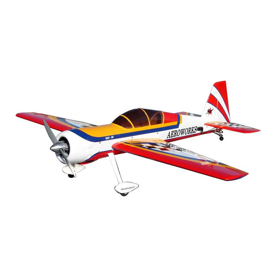 Aeromodelo Epp Yak 54 Inquebravel Kit Para Montar