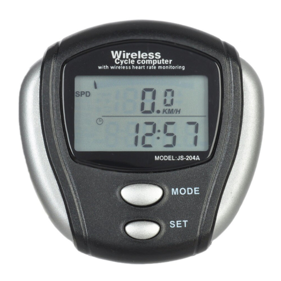 VELOSET JS204 INSTRUCTION MANUAL Pdf Download ManualsLib