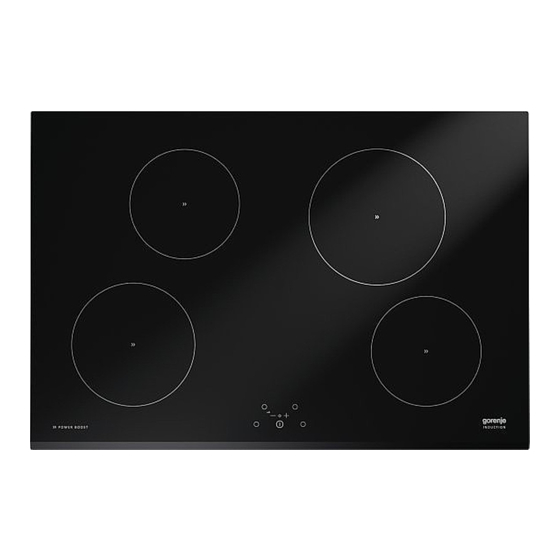 GORENJE IT65KR INSTRUCTIONS FOR USE, INSTALLATION, AND CONNECTION Pdf