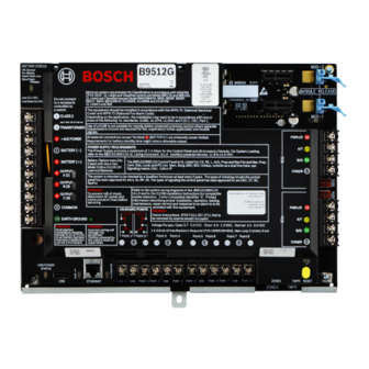 Bosch B9512G-E Manuals
