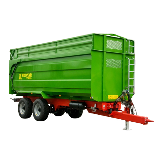 PRONAR T669XL Operator's Manual