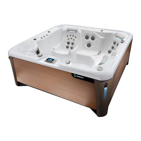 HotSpring HIGHLIFE Series Pre-Delivery Instructions
