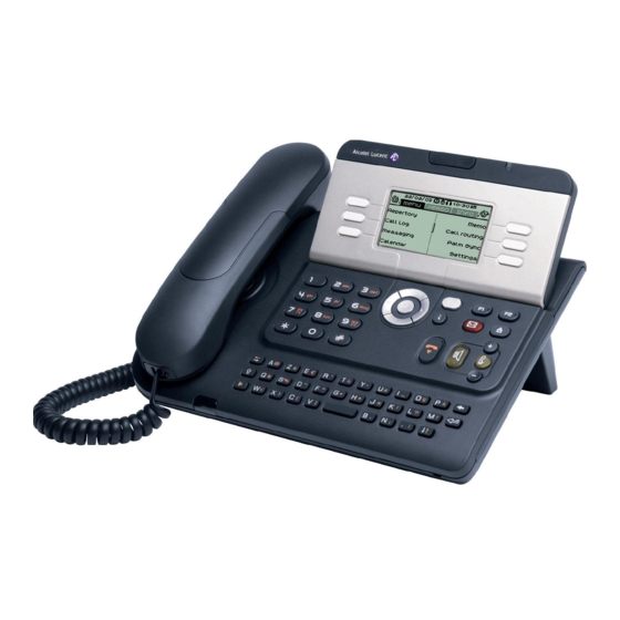 Alcatel-Lucent IPTouch 4028 Manual