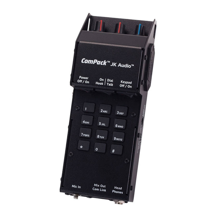 JK Audio ComPack User Manual