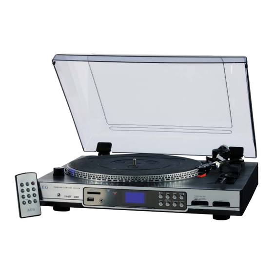 AEG MC 4420 CR/USB Instruction Manual
