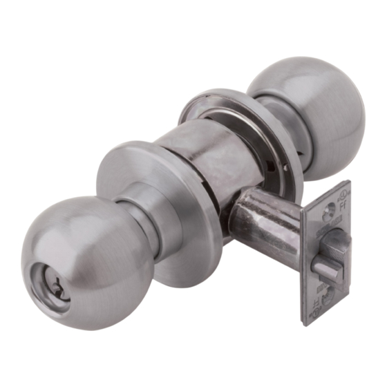 Schlage A Series Service Manual