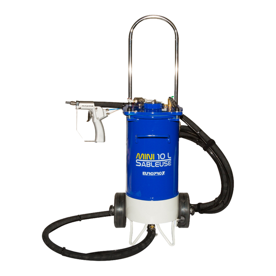 EUROPRO Mini-Sandblaster 10L User Manual