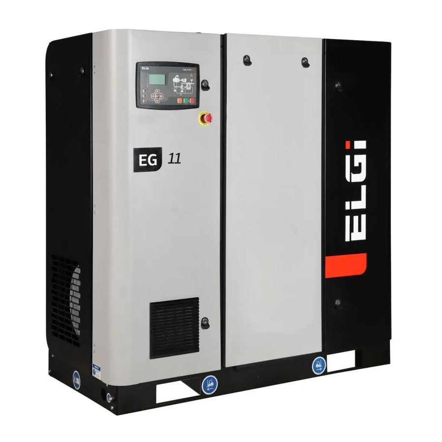 ELGi EG Series Operation, Maintenance And Parts Manual